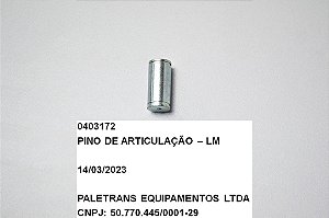 PINO DE ARTICULACAO - LM