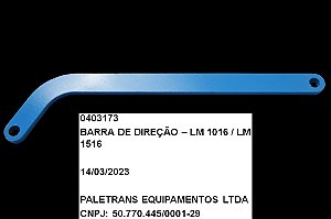 BARRA DE DIRECAO - LM 1016 / LM 1516