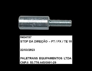 STOP DA DIRECAO - PT / PX / TE18