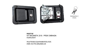 KIT MACANETA 2018 - PR20I CABINADA