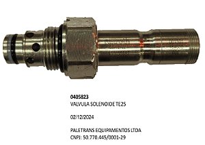 VALVULA SOLENOIDE TE25