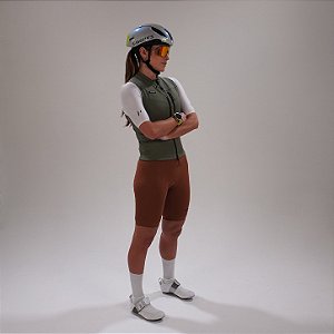 Colete de Inverno -Verde Militar