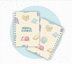 Caderno - Diário de Leituras - Capa 3