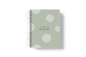Caderno da Gratidão A5 Verde