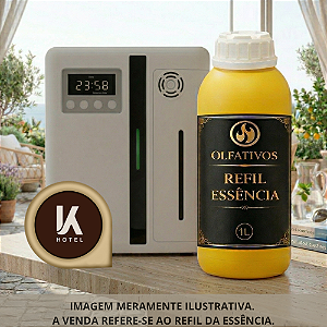Essência Refil para Aromatizador Elétrico Profissional - Hotel K