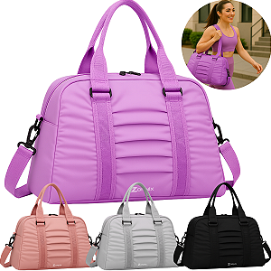 Bolsa Academia Mala Mão Viagem Transversal Blogueira Grande