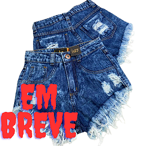 Shorts Feminino jeans