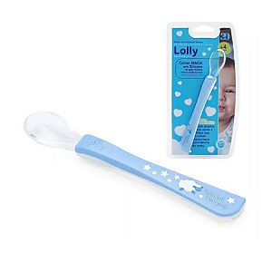 Colher Ponta de Silicone Special Azul