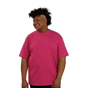 CAMISETA PLUS SIZE AZUL PINK
