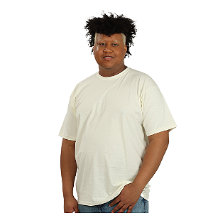 CAMISETA PLUS SIZE OFF WHITE
