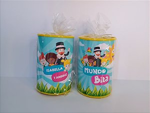 Cofrinhos Personalizados Mundo Bita Azul