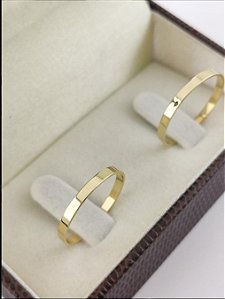 PAR DE ALIANÇAS MADRI 2MM