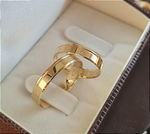 PAR DE ALIANÇAS LIFE 4MM