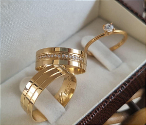 PAR DE ALIANÇAS HOLANDA 5MM