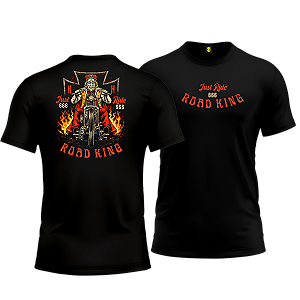 Camiseta Moto Road King Motor MC Mamba Motors