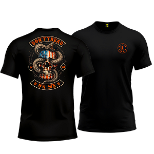 Camiseta Moto Dont Tread On Me 1976 Motor MC Mamba Motors