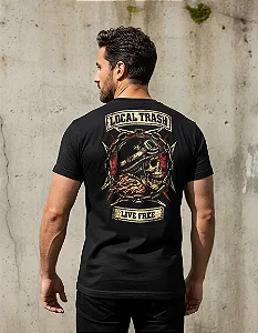 Camiseta Moto Local Trash Motor MC Mamba Motors