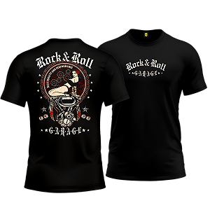 Camiseta Moto Rock & Roll Motor MC Mamba Motors