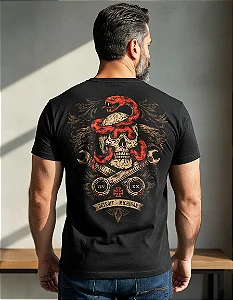 Camiseta Moto Road Warriors Detroit Motor MC Mamba Motors