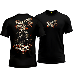 Camiseta Moto Death is Not Motor MC Mamba Motors