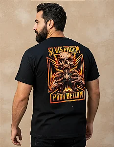 Camiseta Moto Si Vis Pacem Para Bellum Motor MC Mamba Motors