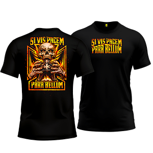 Camiseta Moto Si Vis Pacem Para Bellum Motor MC Mamba Motors