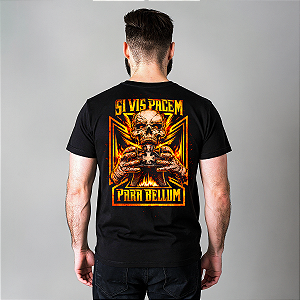 Camiseta Moto Si Vis Pacem Para Bellum Motor MC Mamba Motors