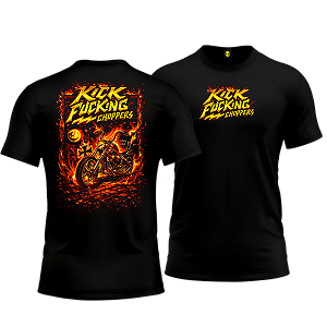 Camiseta Moto Kick Fucking Choppers Motor MC Mamba Motors