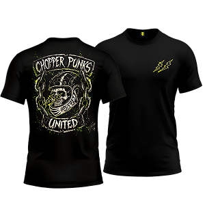 Camiseta Moto Choppers Punks Motor MC Mamba Motors