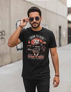 CAMISETA MOTOR BORN TO RIDE MAMBA