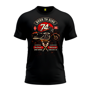 CAMISETA MOTOR BORN TO RIDE MAMBA