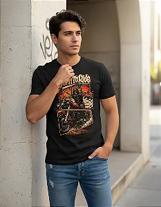 CAMISETA MOTOR BORN TO RIDE MAMBA