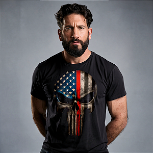Camiseta Punisher Unit EUA