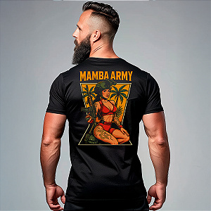 Camiseta Militar Concept Mamba Operação Tropical