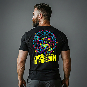 Camiseta Militar Concept Mamba Forged In Freedom