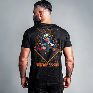 Camiseta Sunset Goons – Battle Saint - Mamba Army