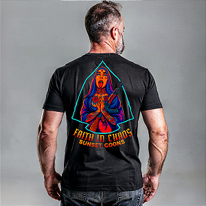 Camiseta Sunset Goons – Faith in Chaos - Mamba Army
