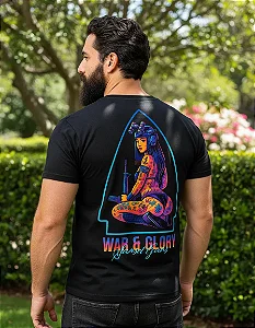 Camiseta Sunset Goons – War & Glory Neon Operator - Mamba Army