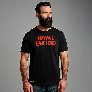 Camiseta royal enfield clasic mamba army