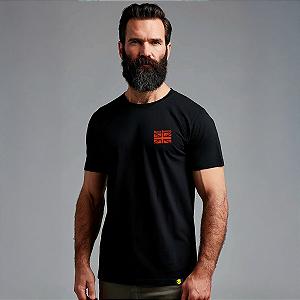 Camiseta royal enfield simples mamba army