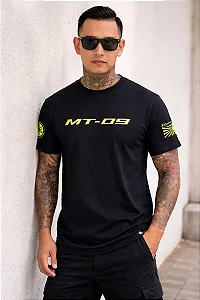 Camiseta yamaha mt 09 verde
