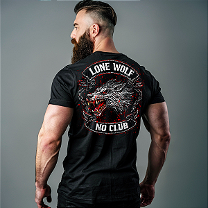 Camiseta Mamba Motorcycle Lone Wolf No Club Concept