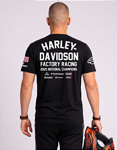 Camiseta Harley Davidson Factory Racing National Champions 2025