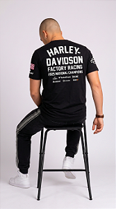 Camiseta Harley Davidson Factory Racing National Champions 2025