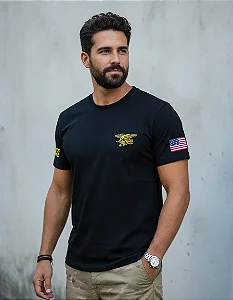 Camiseta Mamba Army Militar Tradicional Navy Seals