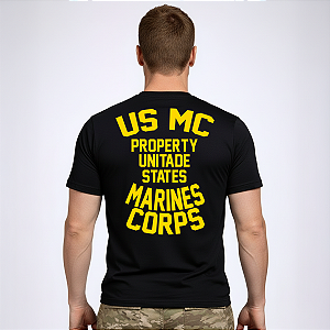 Camiseta Militar Tradicional USMS Marines