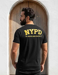 Camiseta Militar Tradicional POLICE New York City