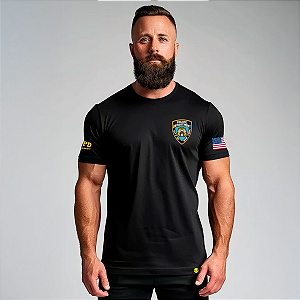 Camiseta Militar Tradicional POLICE New York City