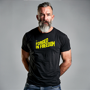 Camiseta Mamba Army Forged in Freedom