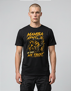 Camiseta Mamba Army In Dog We Trus Pastor belga malinois